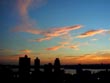 NY sunset from my window pic